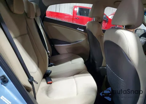 2014 Hyundai Accent Gls из США, поврежденный, VIN KMHCT4AE5EU752469